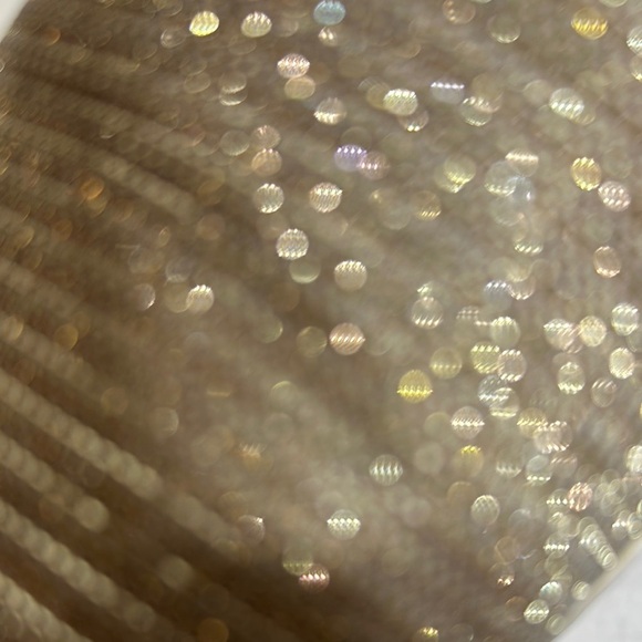 Michael Kors Gold Slip-On Loafers - Picture 11 of 13